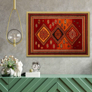 Perzisch Canvas Kunst – Farsh Irani (Tapijt)