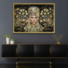 Perzisch Canvas Kunst – Vrouwelijke Elegantie