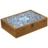 Slimi Design Houten Theedoos – Elegante onderverdeelde organizer