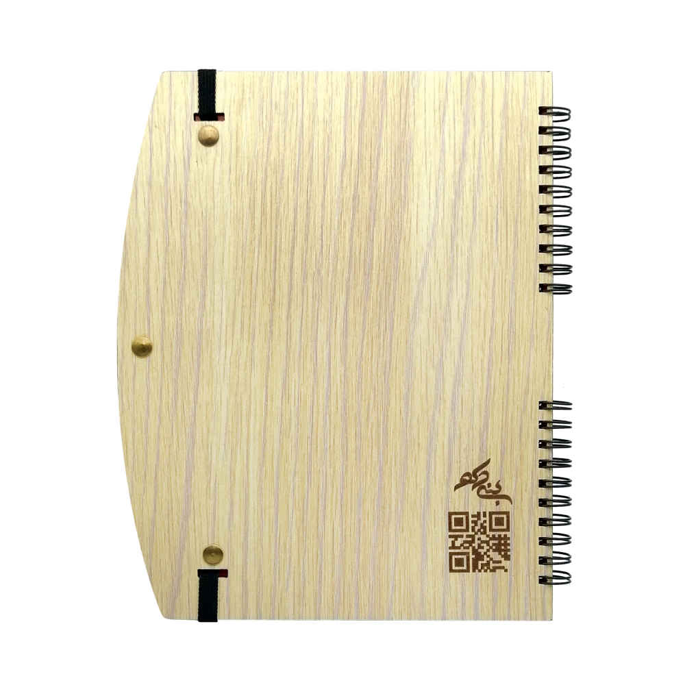 Perzisch Houten Notitieboek – Geliefde Ontwerp, Artistieke Houten Kaft