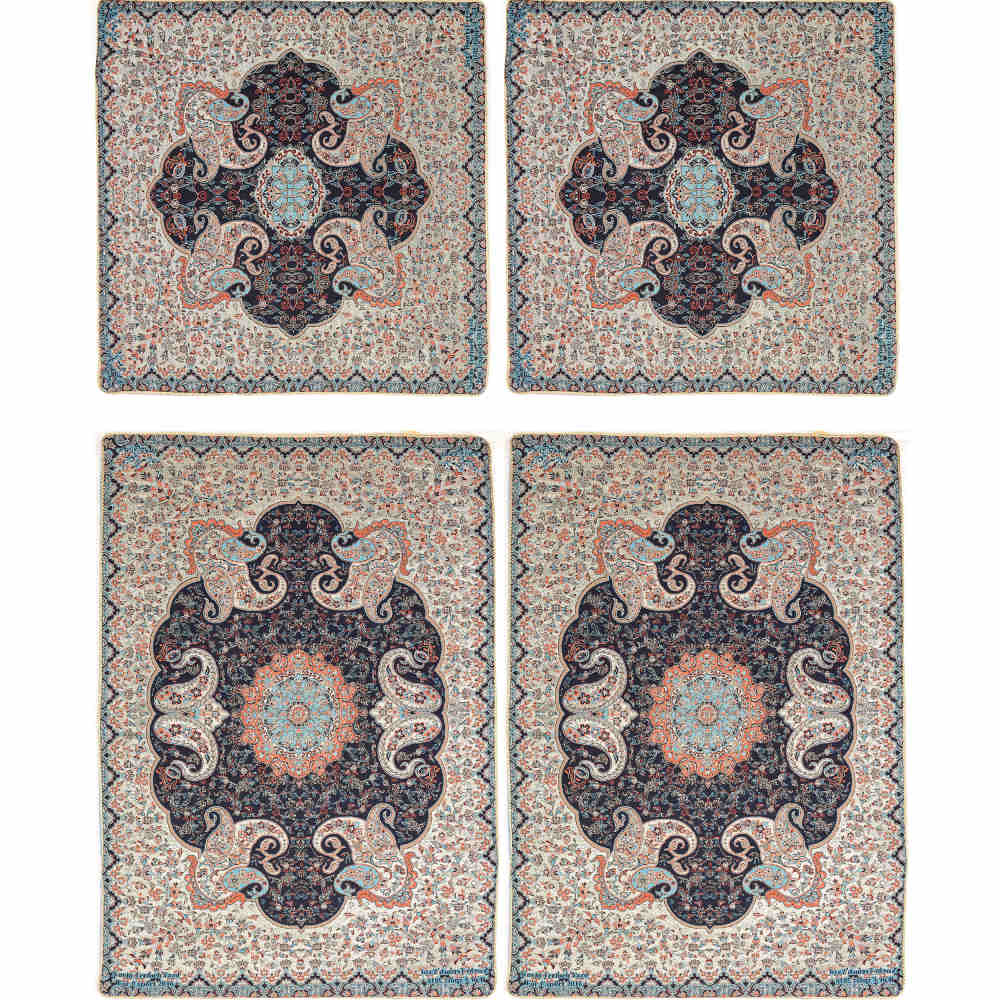 Perzisch Beddengoed Set – Oosterse Stijl Tweepersoons met Termeh Stof – Toranj