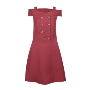 Damesmode Mini Jurk Model Narian – Rood