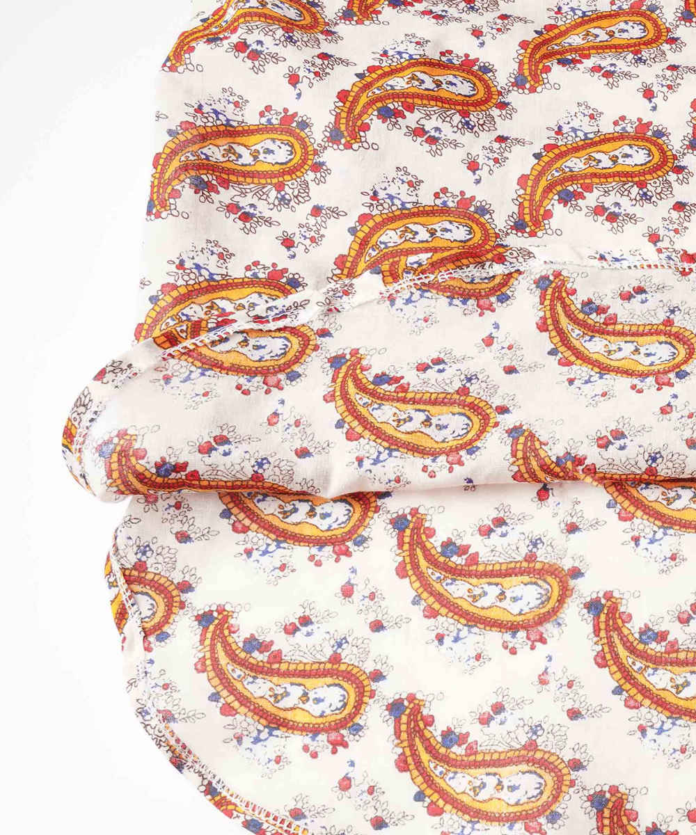 Damesmode Jurk Model Paisley – Wit