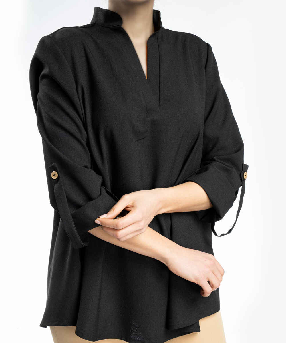 Damesmode Blouse met Lange Mouwen Model Rasta