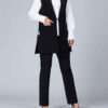 Damesmode Mouwloos Blazer Model Mehrsa – Geruit