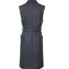 Damesmode Mouwloos Blazer Model Shamim – Grijs