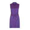 Damesmode Mouwloos Blazer Model Zarin – Purper