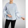 Dames Blouse met Lange Mouwen Model Bornos