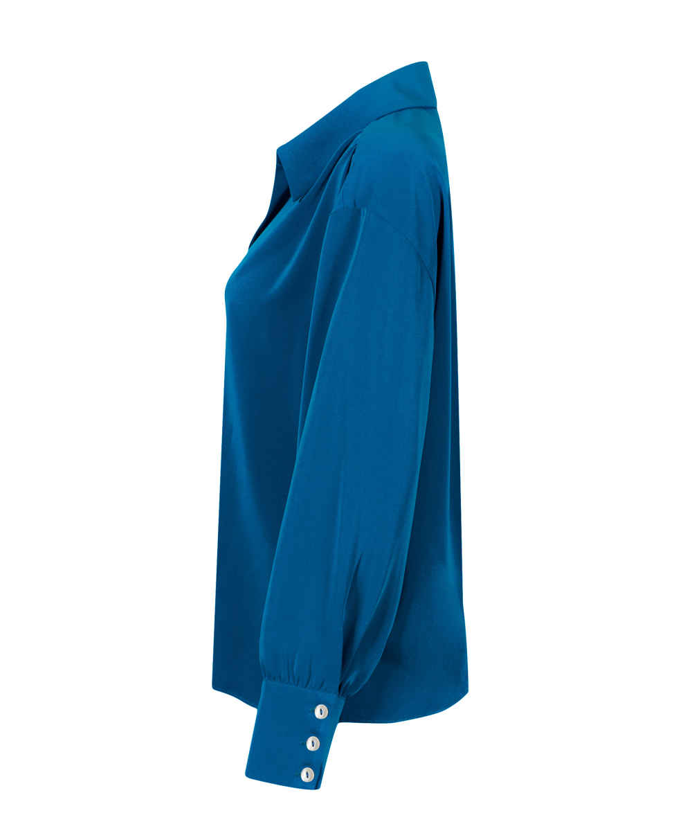 Dames Blouse met Lange Mouwen Model Hugero