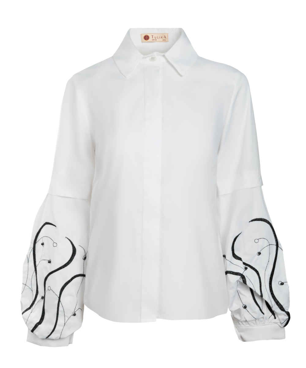 Dames Blouse met Lange Mouwen Model Raaz