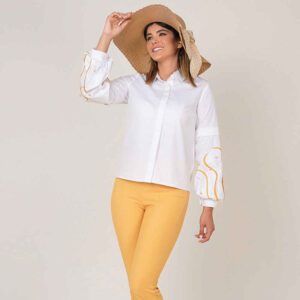 Dames Blouse met Lange Mouwen Model Raaz