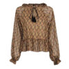 Dames Blouse met Lange Mouwen Model Sima