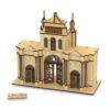 131-delige 3D Puzzel: Poort van de Nationale Tuin – Gedetailleerd Model