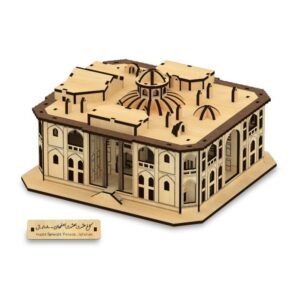 139-delige 3D Puzzel: Hasht Behesht Paleis – Elegante Architectuur