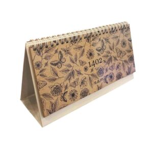 1402 Perzische Bureaukalender Model Butterfly