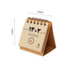 1402 Perzische Mini Bureaukalender Model Craft