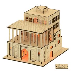 42-delige 3D Puzzel: Aali Qapu Paleis – Historisch Model