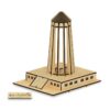 48-delige 3D Puzzel van het Graf van Avicenna – Gedetailleerd Historisch Model