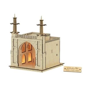 54-delige 3D Houten Puzzel: Monar Djonban – Complex Ontwerp