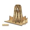 58-delige 3D Puzzel: Graf van Omar Khayyam – Gedetailleerd Model