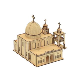 80-delige 3D Puzzel: Vank Kathedraal – Historische Replica