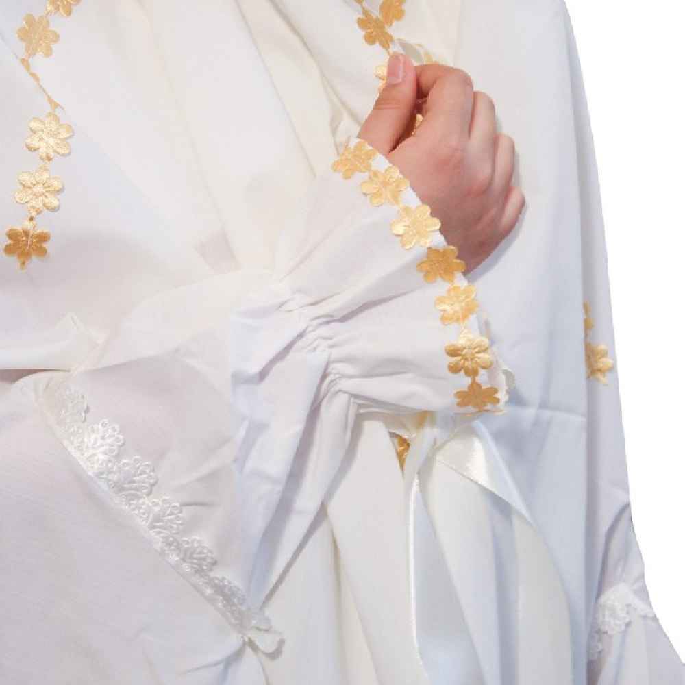 Meisjes’ Taklif Viering Chador – Model Melisa (Wit)