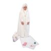 Meisjes’ Taklif Viering Chador – Model Nastaran (Wit)