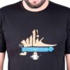 Islamitisch T-shirt voor Moslims Zwart Ya Abu Fadhl Al-Abbas Kalligrafie