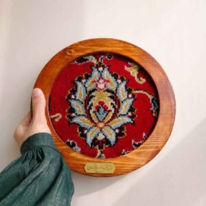 Islamitisch Imam Reza Heiligdom Tapijtframe Azin