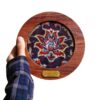 Islamitisch Imam Reza Heiligdom Tapijtframe Maha