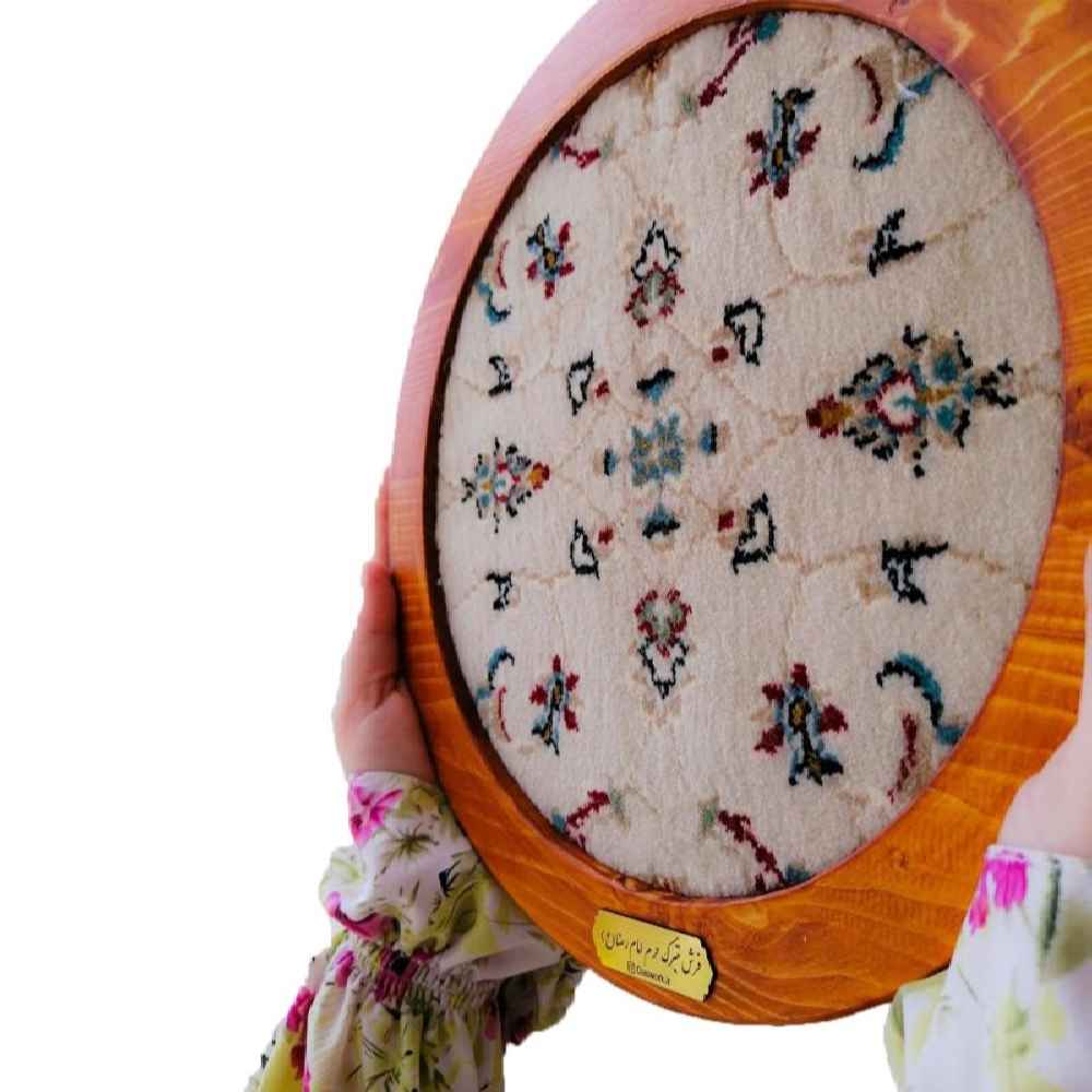 Islamitisch Imam Reza Heiligdom Tapijtframe Taban