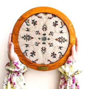 Islamitisch Imam Reza Heiligdom Tapijtframe Taban