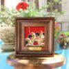 Islamitisch Imam Reza Heiligdom Tapijtframe Tanin