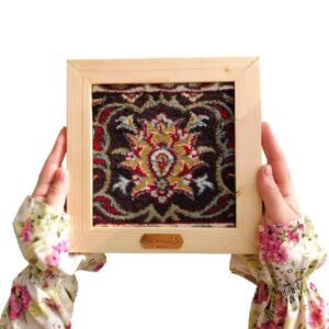 Islamitisch Imam Reza Heiligdom Tapijtframe Tamana