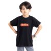 Islamitisch T-shirt voor Kinderen Zwart Karbala Kalligrafie
