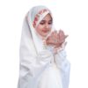 Islamitische Witte Meisjes’ Namaz Chador Model Bahareh