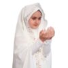 Islamitische Witte Meisjes’ Namaz Chador Model Nasim