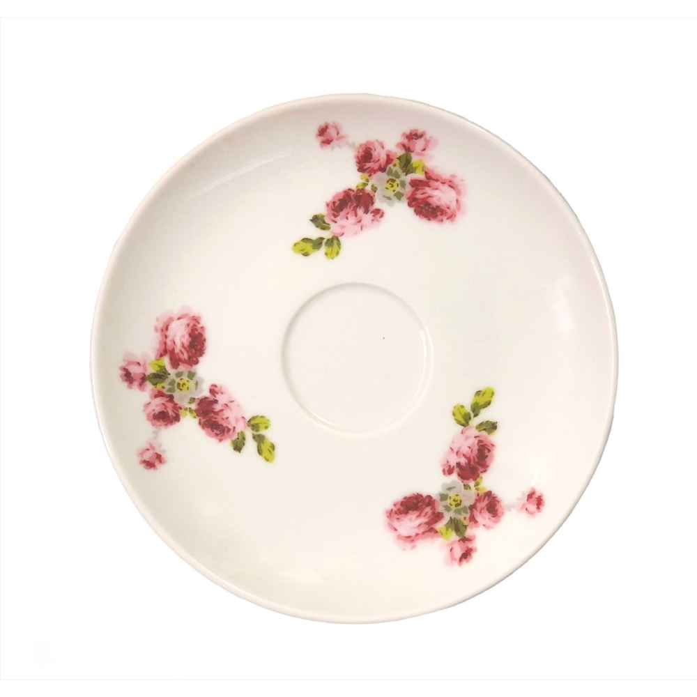 Perzische Theekop Set met Schotel – Blossom Porselein Design (12 stuks)