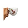 Perzische Theekop Set met Schotel – Blossom Porselein Design (12 stuks)