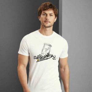 Perzisch T-Shirt Model Beytooteh – Wit