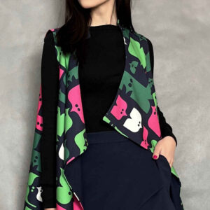 Perzisch Damesvest – Model Samar Navy