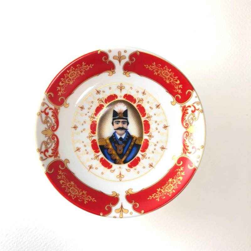 Perzische Theeschoteltjes – Porselein Shah Abbasi Naseri (Set van 6)