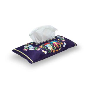 Perzische Fluwelen Tissuehouder – Tahmineh Elegance