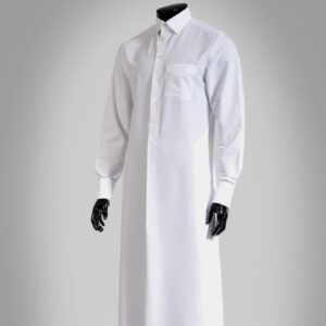 Witte Thawb voor Mannen – Arabisch Gewaad