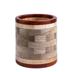 Houten Make-up Kwastenhouder Model Lux