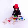 50-delige Houten Geometrische Hersenpuzzel – Uitdagende Set