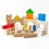 50-delige Houten Geometrische Hersenpuzzel – Uitdagende Set