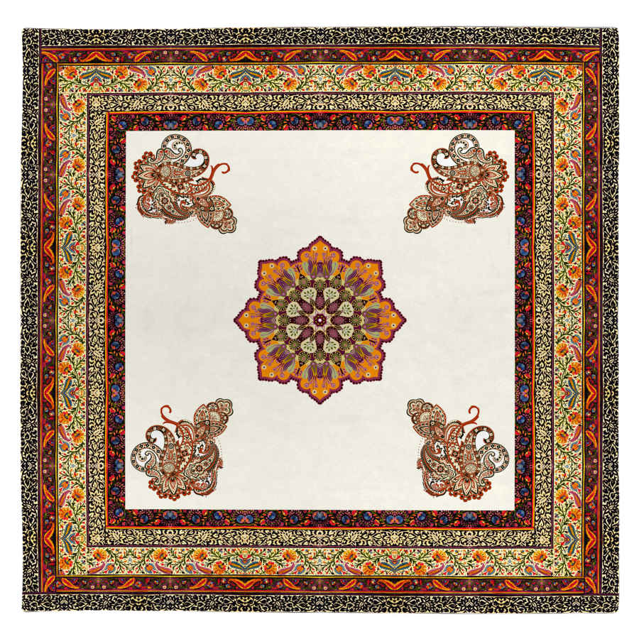 Fluwelen Tafellaken Perzische Elegant Inspiratie Design Borna