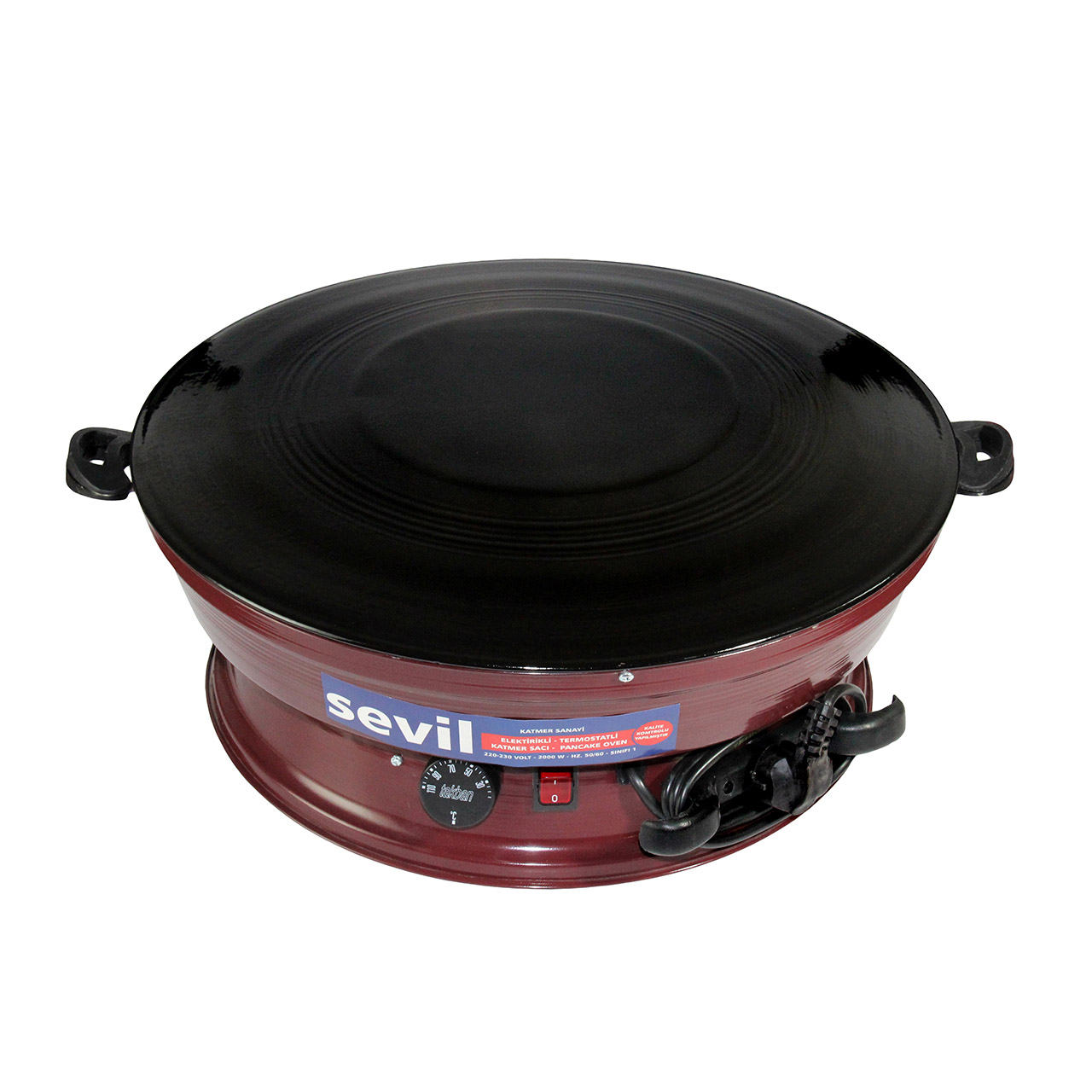 Elektrische Saj Broodmaker – 50 cm Plattebroodbakpan