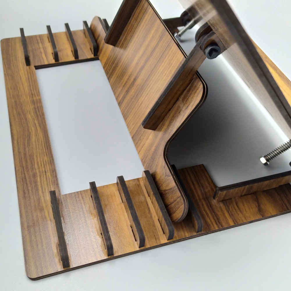 Opvouwbare Houten Boekstandaard: Perfect voor Comfortabel Lezen – Sarir